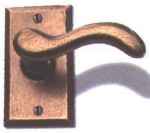 bronze door hardware