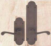 bronze door hardware